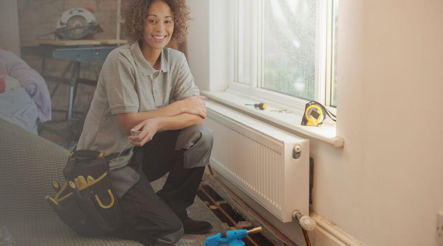 Local tankless water heater installation in Albion, OK